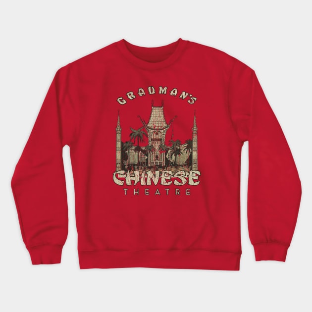 Grauman's Chinese Theatre Crewneck Sweatshirt by JCD666